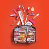 FOCO Cleveland Browns NFL Repeat Retro Print Clear Cosmetic Bag view 2