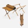 WRYsqbhjyb Camping Tables That Fold Up Lightweight, Carbon Steel Sturdy Folding Table, Folding Outdoor Table for Picnic, Camp, Boat, Travel (Size : 47.2in) view 4