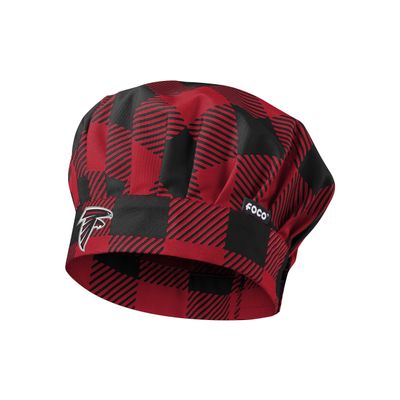 FOCO Atlanta Falcons NFL Plaid Chef Hat