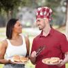 FOCO Oklahoma Sooners NCAA Plaid Chef Hat view 3