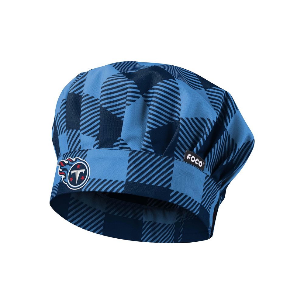 FOCO Tennessee Titans NFL Plaid Chef Hat