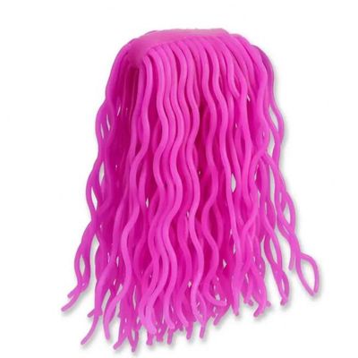YJIUYUANQ Fly Tying Soft Squirmy Wormy Soft Silicone Fishing Accessory for San Juan Worm Earthworm Tying Material, 60 Strands/pc, Purple Color