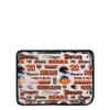 FOCO Chicago Bears NFL Repeat Retro Print Clear Cosmetic Bag view 3