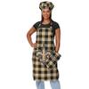 FOCO New Orleans Saints NFL Plaid Chef Hat view 2