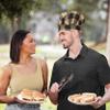 FOCO New Orleans Saints NFL Plaid Chef Hat view 3