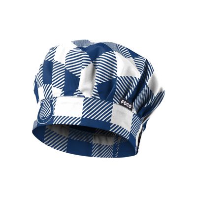 FOCO Indianapolis Colts NFL Plaid Chef Hat
