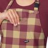 FOCO Florida State Seminoles NCAA Plaid Apron Chef Hat Oven Mitt 3 Piece Set view 4