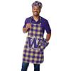 FOCO Washington Huskies NCAA Plaid Chef Hat view 2