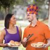 FOCO Clemson Tigers NCAA Plaid Chef Hat view 3