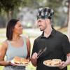 FOCO Las Vegas Raiders NFL Plaid Chef Hat view 3