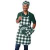 FOCO Michigan State Spartans NCAA Plaid Chef Hat view 2
