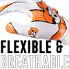 Franklin Sports Oklahoma State Cowboys Kids Football Receiver Gloves - Youth Official NCAA College Team Football Gloves - Silicone Palm - for Kids Ages 7-10 - Youth Small/Extra Small view 4