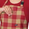 FOCO San Francisco 49ers NFL Plaid Apron view 4