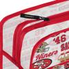 FOCO San Francisco 49ers NFL Repeat Retro Print Clear Cosmetic Bag view 4