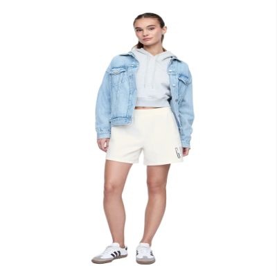 GAP Womens Logo Short New Off White XS