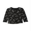 GAP Baby Girls Long Sleeve Swing Tee True Black 6-12M view 1