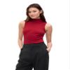 GAP Womens Sleeveless Mockneck Tank Sled L view 1