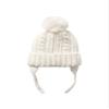 GAP Boys Cable Beanie New Off White 6-12M view 1