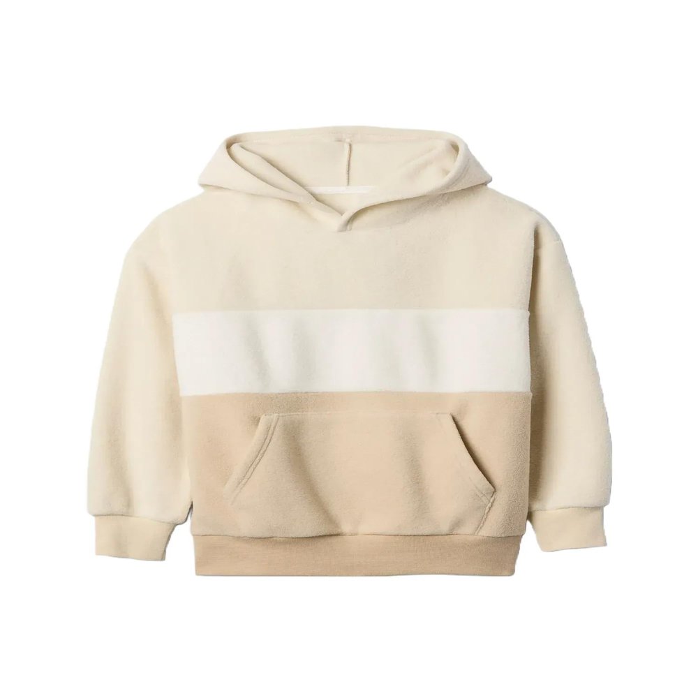 GAP Boys Oversized Performance Hoodie Ivory Frost XXL REG