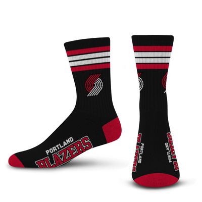 For Bare Feet NBA PHOENIX SUNS 4 Stripe Deuce Crew Sock Team Color Medium