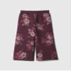 GAP Baby Girls Logo Pant Purple Floral 6-12M view 2