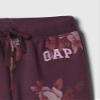 GAP Baby Girls Logo Pant Purple Floral 6-12M view 3