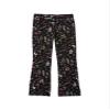 GAP Girls Flare Legging Pants Black Print XS view 1