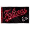 Atlanta Falcons Script Logo Premium Flag view 1
