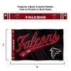 Atlanta Falcons Script Logo Premium Flag view 2