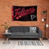 Atlanta Falcons Script Logo Premium Flag view 4