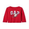 GAP Baby Boys Short Sleeve Graphic Tee Modern Red 3YRS view 1