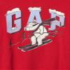 GAP Baby Boys Short Sleeve Graphic Tee Modern Red 3YRS view 3