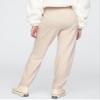 GAP Girls Logo Pull-On Jogger Fleece Sweatpants Oyster Shine XL view 2