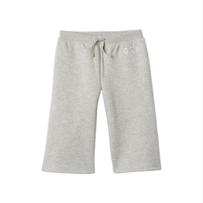 GAP Baby Girls Logo Pant B08 Grey 4YRS