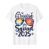 Cruise Squad 2025 Summer Vacation Matching Family Cruise T-Shirt view 1