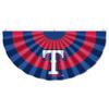 WinCraft Texas Rangers Bunting Pleated Fan Banners view 1