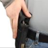 Barsony OWB Belt Holster for New Model Blackhawk 5.5in Left view 2