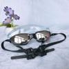 GoblinLove Swim Goggles, Swimming Goggles No Leaking Full Protection Electroplated myopic swimming goggles Adult Men Women Youth, Medium, Black view 3