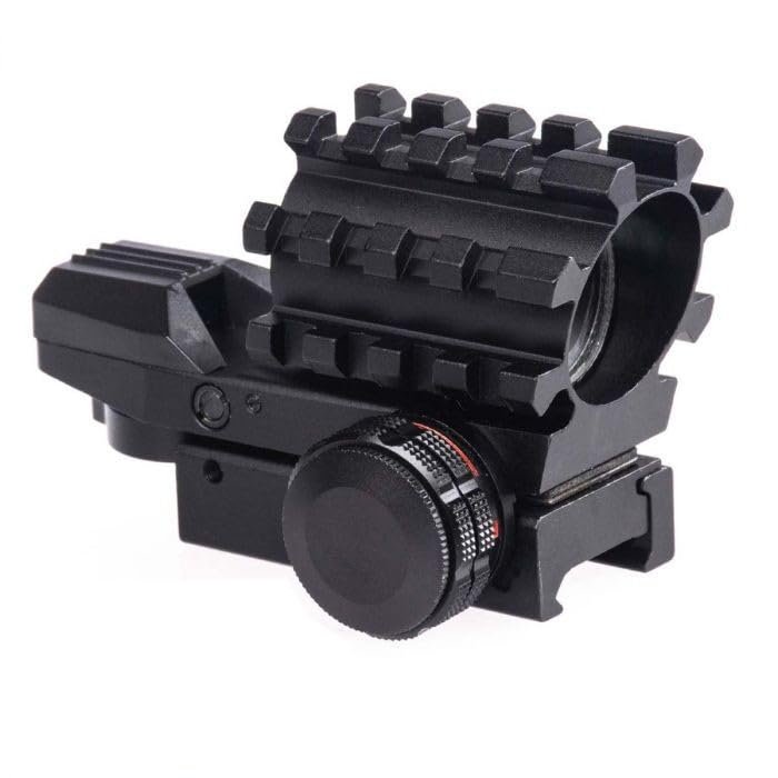 CMJ Supply Reflex Optic Red Green 4-Reticle Picatinny Rail Attachment