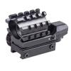 CMJ Supply Reflex Optic Red Green 4-Reticle Picatinny Rail Attachment view 2