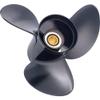 RAREELECTRICAL New Stainless Steel Propeller Is Compatible With 8-20Hp Honda Bf15 8 Spline 15 Bf20 8 Spline 20 1991 1992 1993 1994 1995 1996 1997 1999 2000 2001 2002 2003 2004 2005 2006 2007 2008 2009 view 1