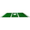 BBB Sports 5' x 10' Home Plate Hitters Turf Mat Kelly Green/White view 3