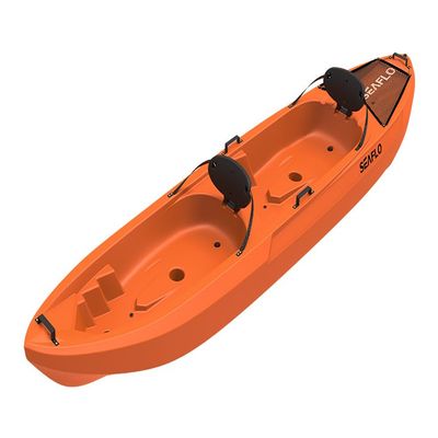 SEAFLO Premium Sit-on Recreational/Day Touring/Sea Kayaks(8'8"-16'2.4") (BMA118-Orange 11' 8.4")