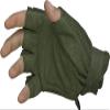 Evike Airsoft - Matrix Half Finger Rubber-Shell Tactical Gloves (Color: OD Green/XL-XXL) view 2