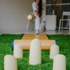 BocceRoll Yard Game  Modern Bocce Ball Set with Ramp & Targets | Portable BocceRoll Lawn Game for Backyard & Beach | Premium Wooden Bocce Game for Family & Party Play view 4