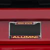 Rico Iowa State Cyclones Chrome Metal Alumni License Plate Frame Holder view 2