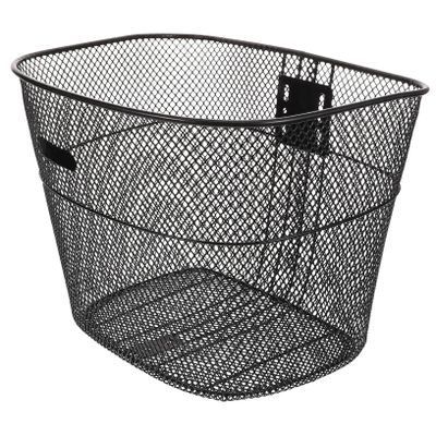 KOMBIUDA Bike Rack Basket Front Bicycle Basket Handlebar Accessory Large Storage Capacity Easy to Clean
