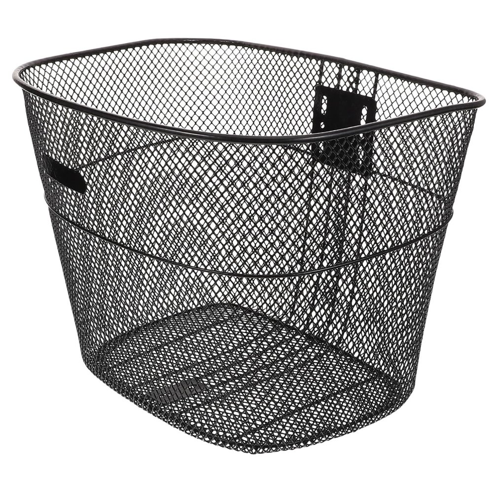 KOMBIUDA Bike Rack Basket Front Bicycle Basket Handlebar Accessory Large Storage Capacity Easy to Clean