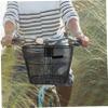 KOMBIUDA Bike Rack Basket Front Bicycle Basket Handlebar Accessory Large Storage Capacity Easy to Clean view 4