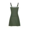 Generic Women's One Piece Swimdress Swimsuits for Women Tummy Control Bathing Suits A-Line Dress Athletic Plus Size Swimwear Army Green, XX-Large view 3